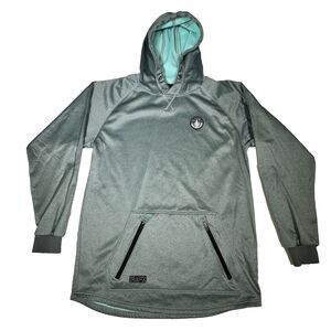 Saga Outerwear Saga-Tek Triple Stack Riding Hoodie Men's XXL Gray Snowboard Ski